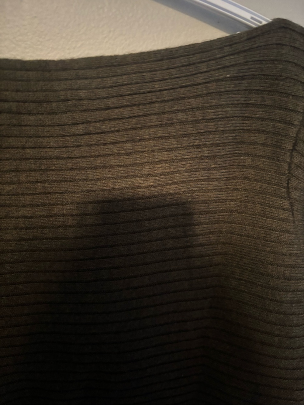 Aritzia Babaton Luc Sweater Boatneck Merino Wool Green Size Small Ribbed - Picture 6 of 7